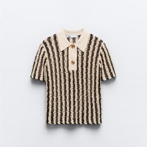 Zara Striped Polo